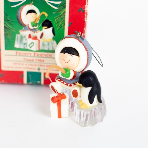 Hallmark 1984 Frosty Friends Ornament w/ Box – Vintage Keepsake - Picture 2 of 14